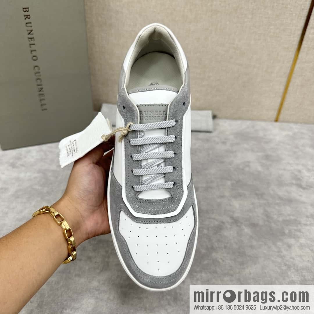 ππBC new products, casual board shoes, the first π Brunel * o Cucinell * splicing contrasting low-top sneakers