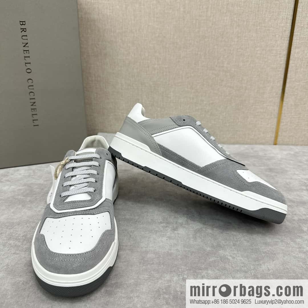 ππBC new products, casual board shoes, the first π Brunel * o Cucinell * splicing contrasting low-top sneakers