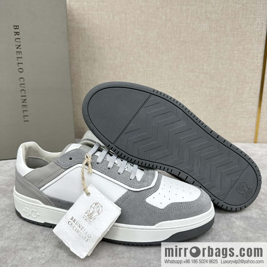 ππBC new products, casual board shoes, the first π Brunel * o Cucinell * splicing contrasting low-top sneakers