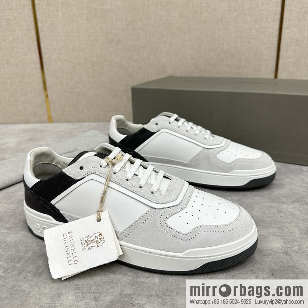 ππBC new products, casual board shoes, the first π Brunel * o Cucinell * splicing contrasting low-top sneakers