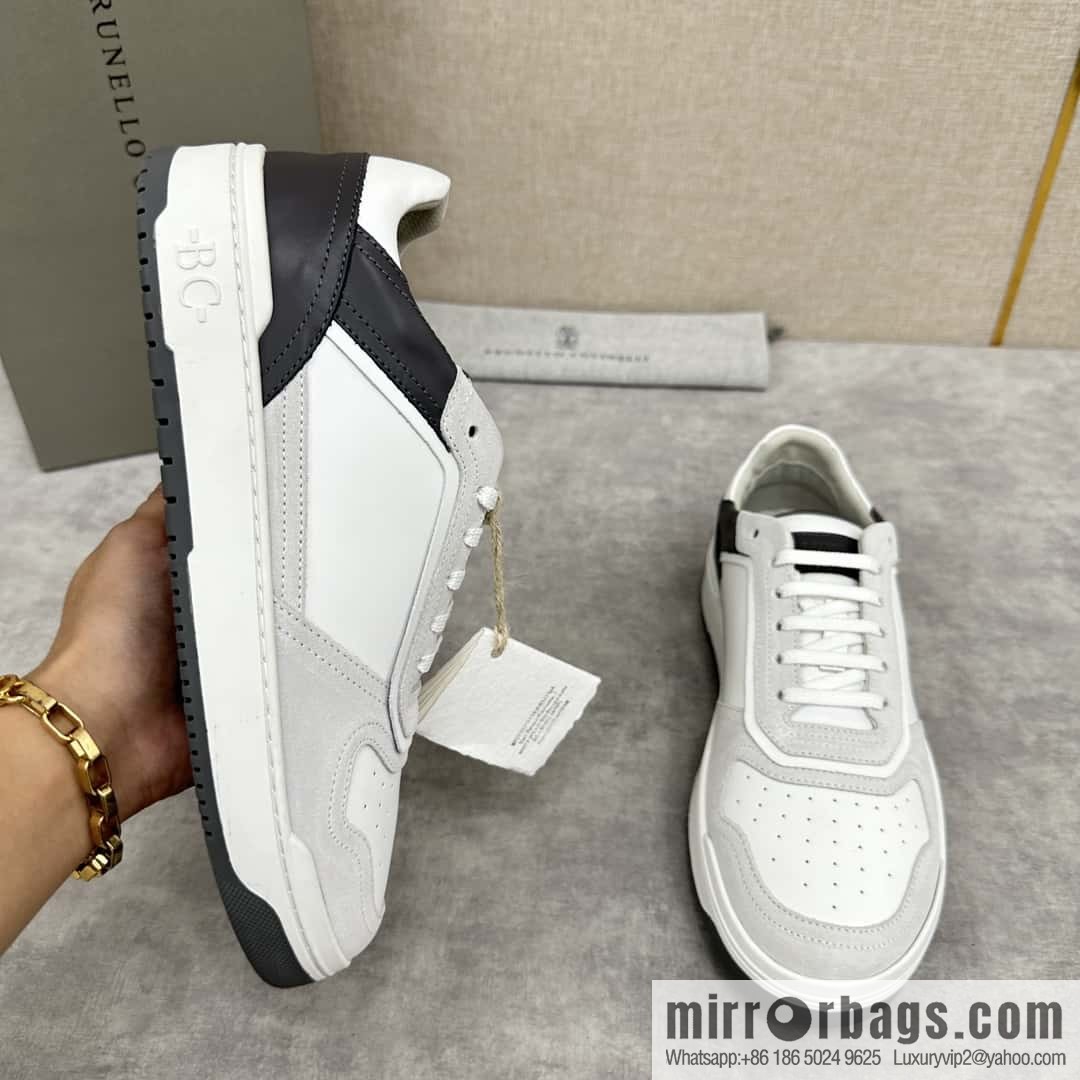 ππBC new products, casual board shoes, the first π Brunel * o Cucinell * splicing contrasting low-top sneakers