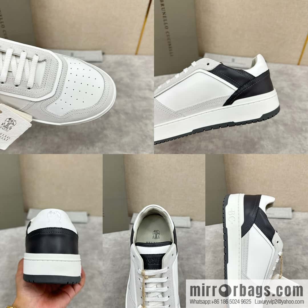 ππBC new products, casual board shoes, the first π Brunel * o Cucinell * splicing contrasting low-top sneakers