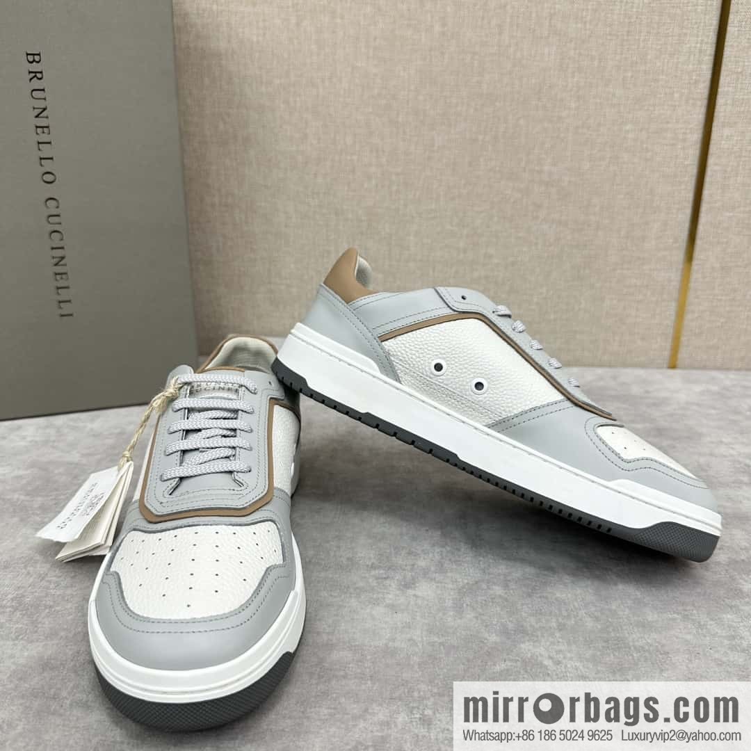 ππBC new products, casual board shoes, the first π Brunel * o Cucinell * splicing contrasting low-top sneakers