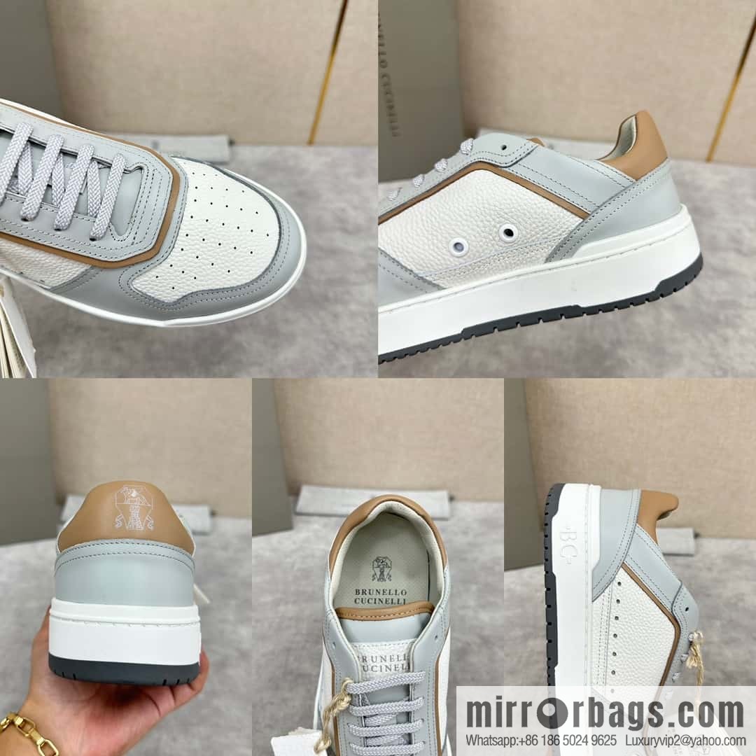 ππBC new products, casual board shoes, the first π Brunel * o Cucinell * splicing contrasting low-top sneakers