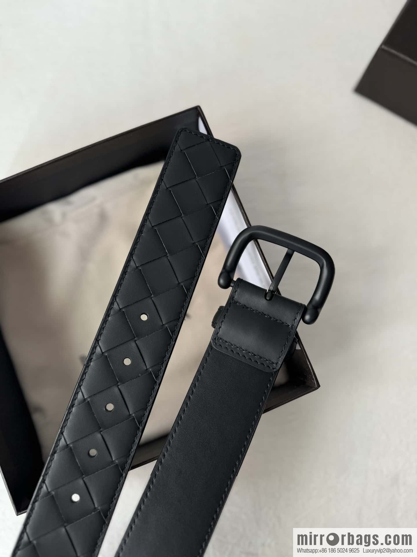 Bottega. Veneta Woven Craft Belt 3.8CM