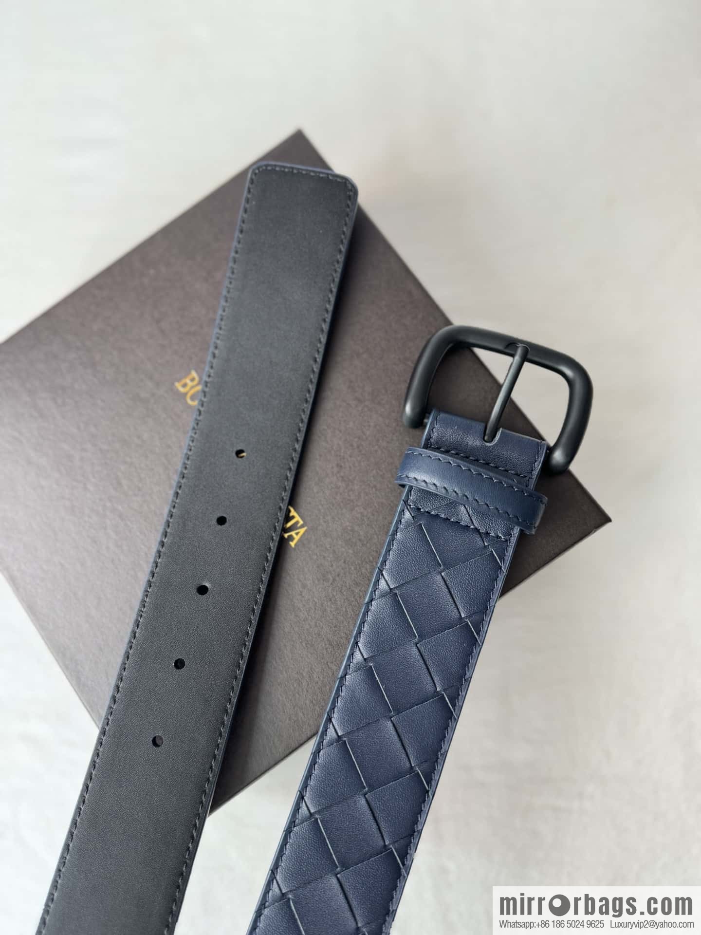 Bottega. Veneta Woven Craft Belt 3.8CM