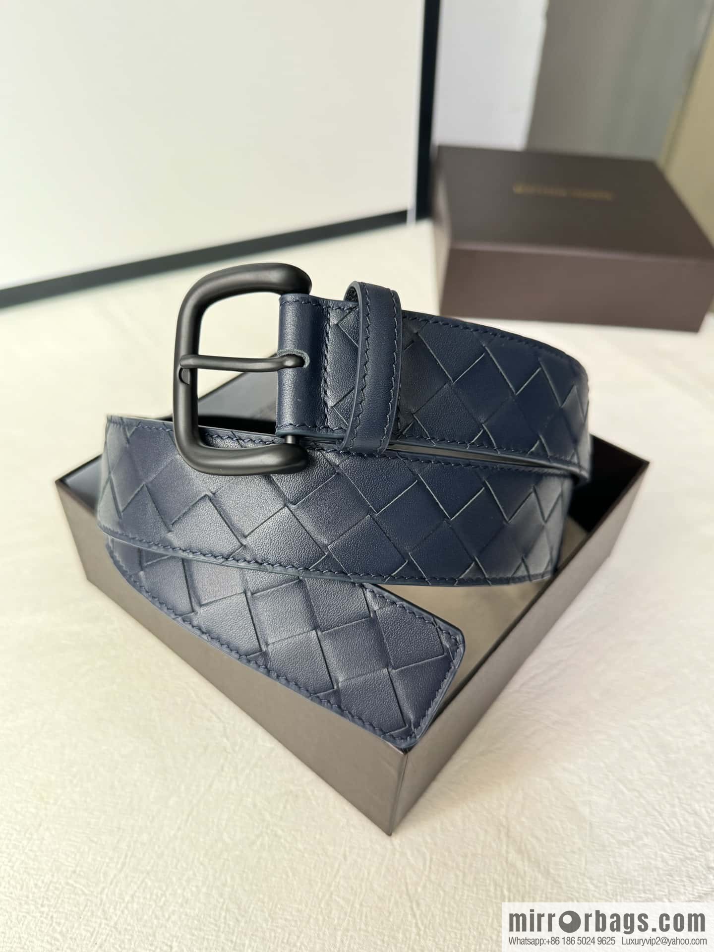 Bottega. Veneta Woven Craft Belt 3.8CM