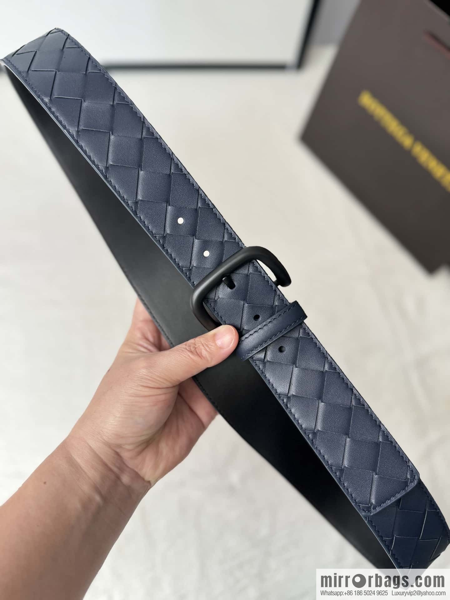 Bottega. Veneta Woven Craft Belt 3.8CM