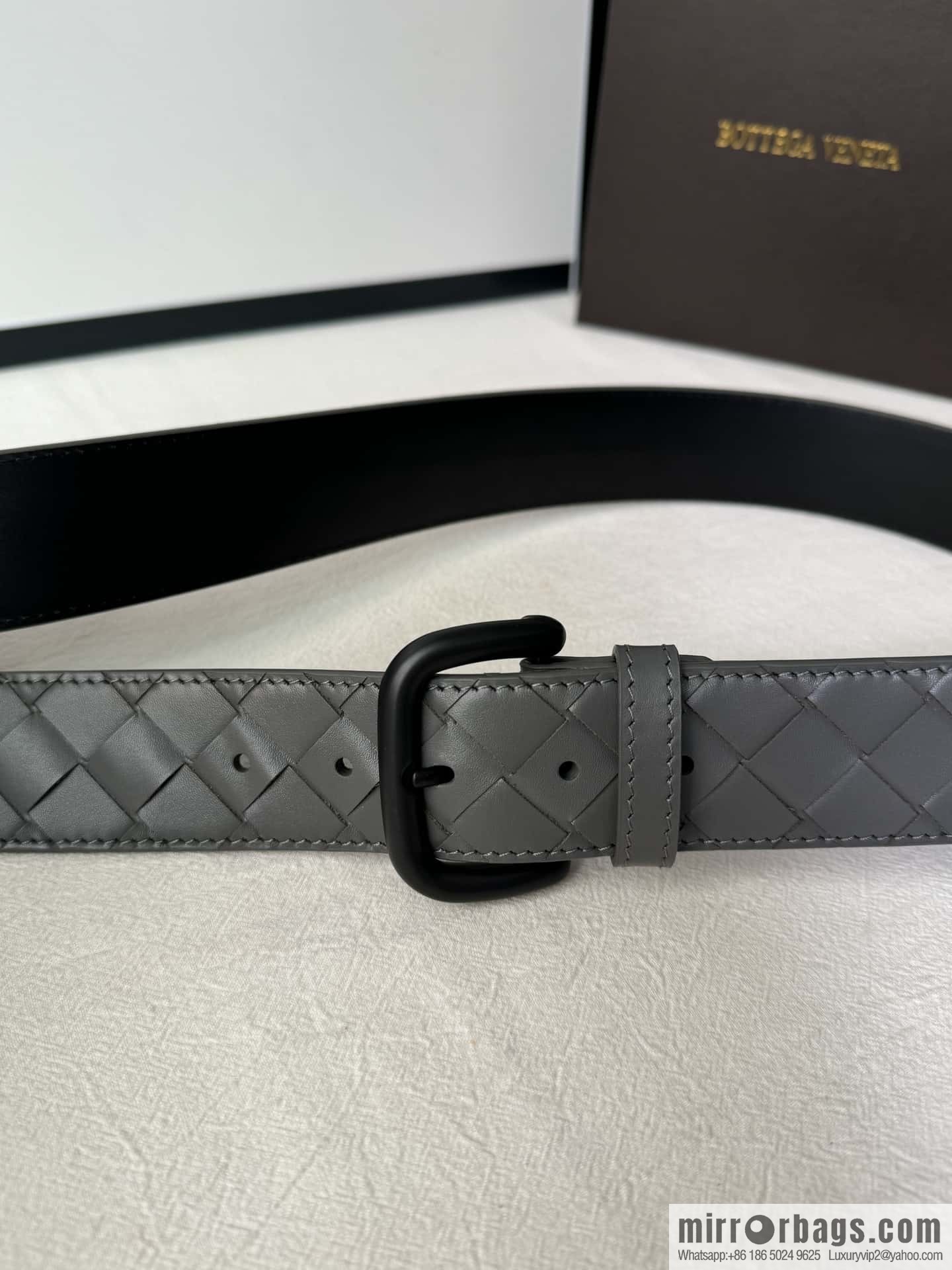 Bottega. Veneta Woven Craft Belt 3.8CM