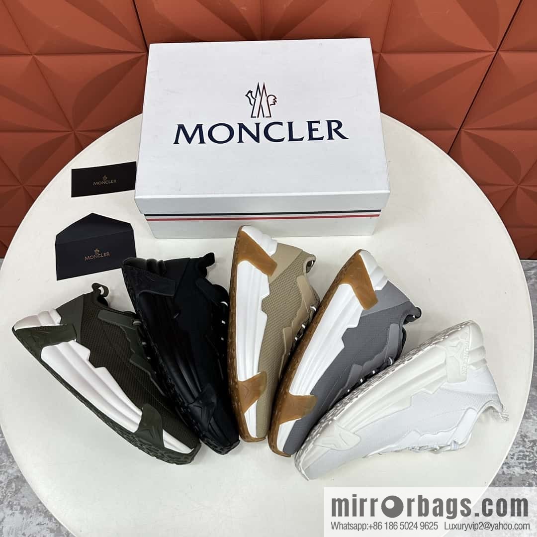 💋💍Moncle * Mask, Splicing Platform Sneakers