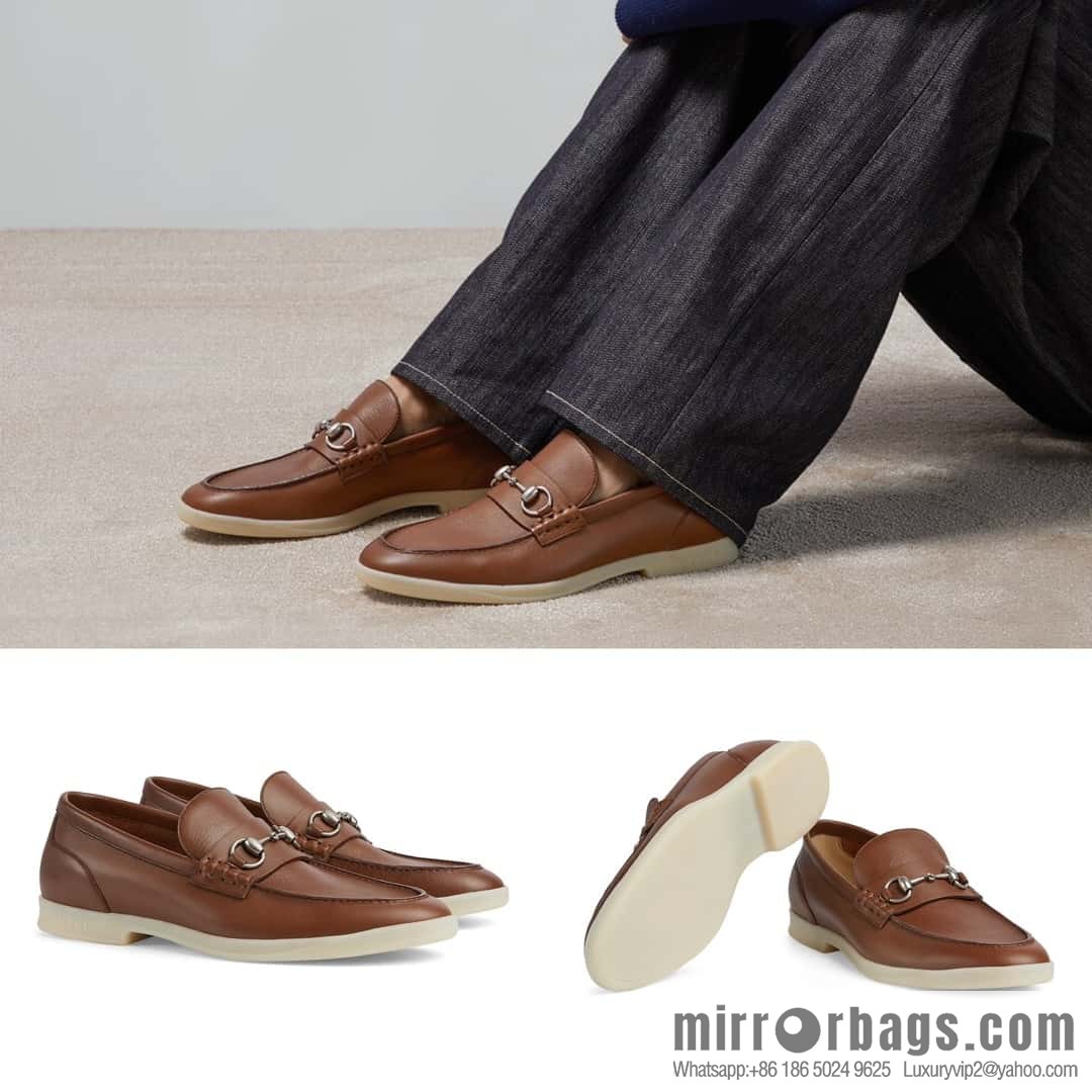 ππ G's new Gucc * Gu-Chi, horse buckle men's loafers, loafers