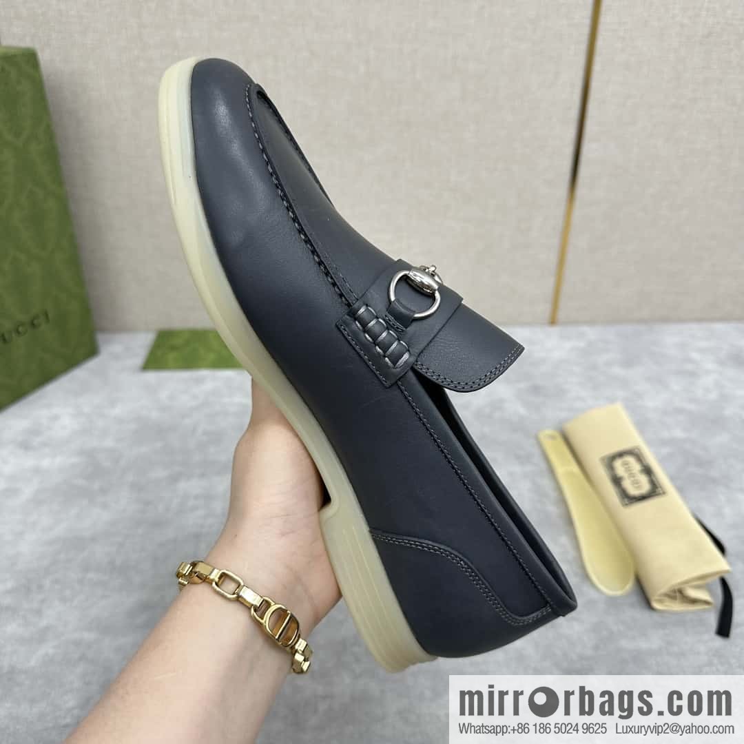 ππ G's new Gucc * Gu-Chi, horse buckle men's loafers, loafers