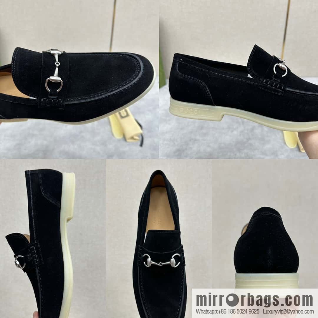 ππ G's new Gucc * Gu-Chi, horse buckle men's loafers, loafers