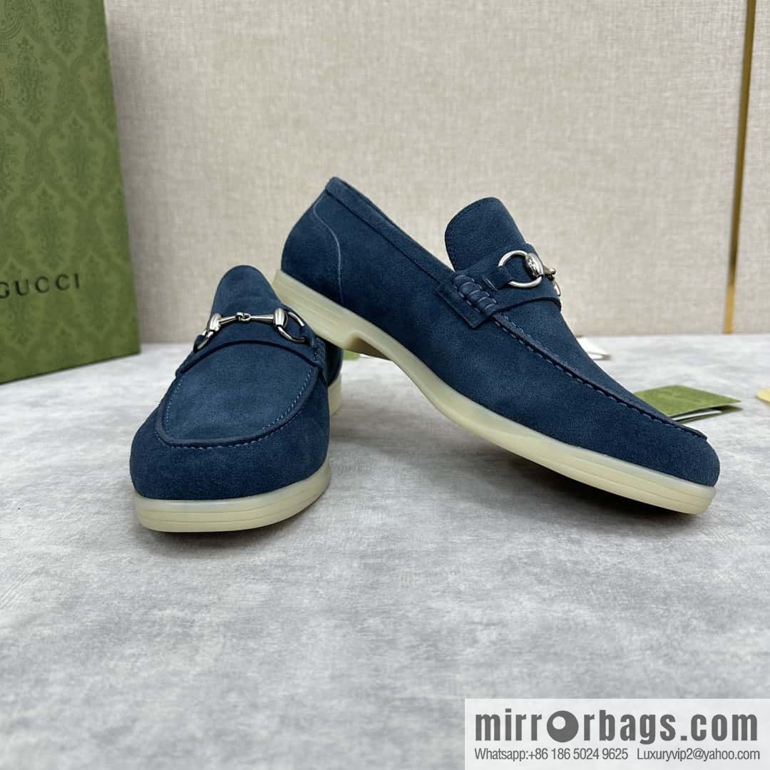 ππ G's new Gucc * Gu-Chi, horse buckle men's loafers, loafers