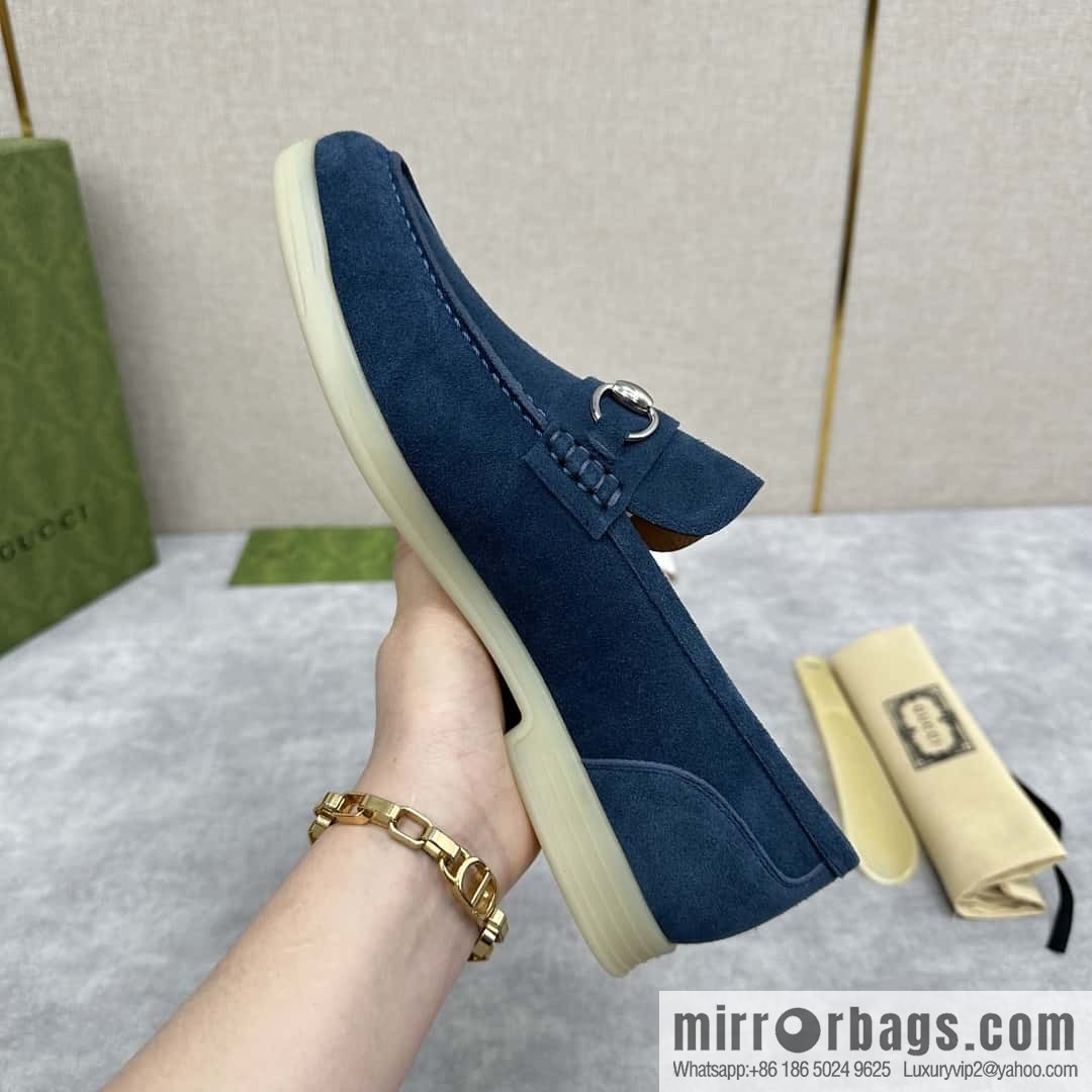 ππ G's new Gucc * Gu-Chi, horse buckle men's loafers, loafers