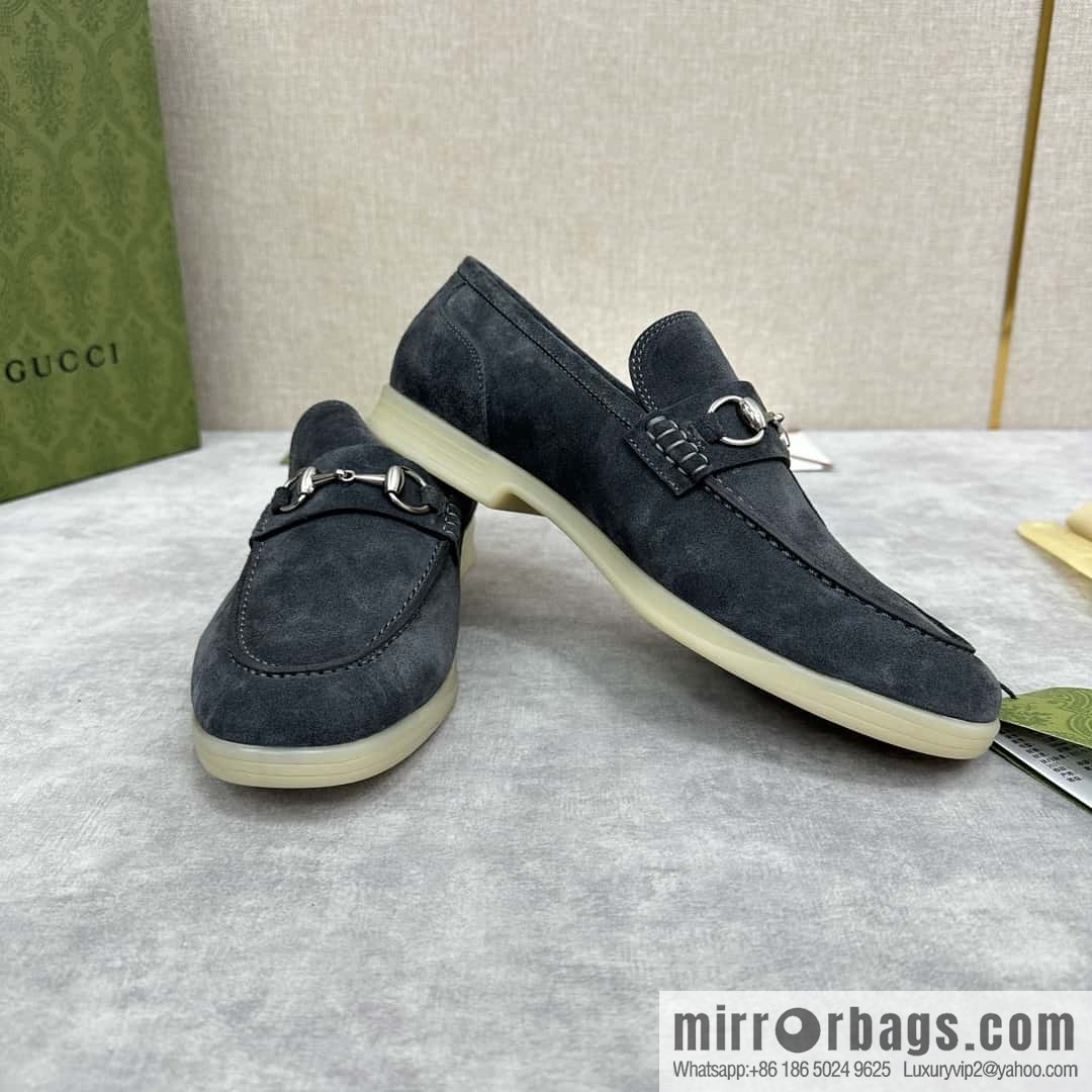 ππ G's new Gucc * Gu-Chi, horse buckle men's loafers, loafers