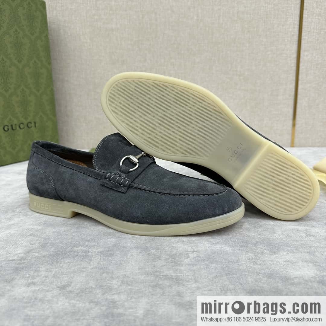 ππ G's new Gucc * Gu-Chi, horse buckle men's loafers, loafers