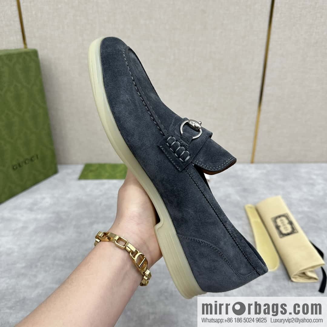 ππ G's new Gucc * Gu-Chi, horse buckle men's loafers, loafers