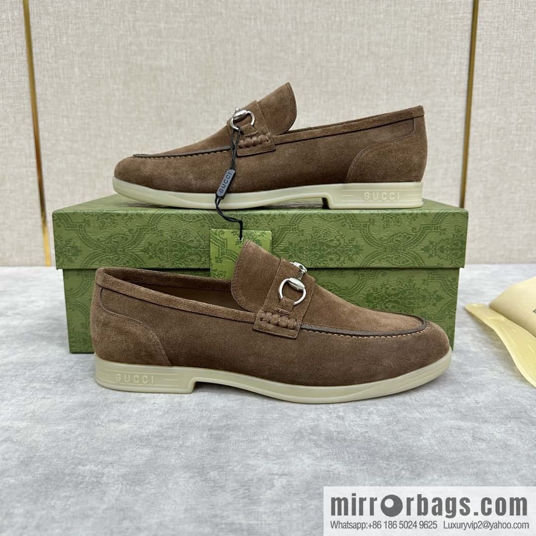ππ G's new Gucc * Gu-Chi, horse buckle men's loafers, loafers