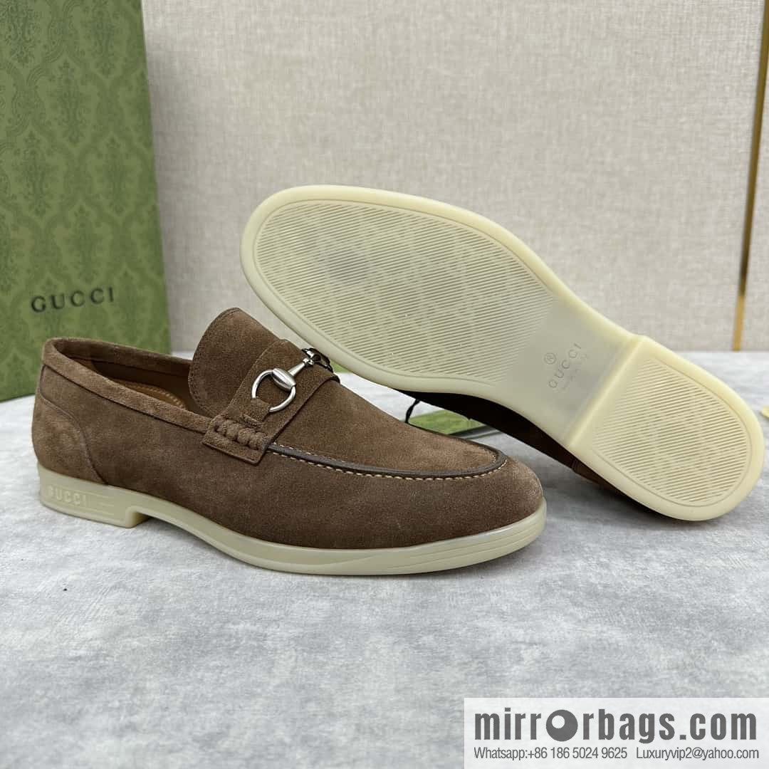 ππ G's new Gucc * Gu-Chi, horse buckle men's loafers, loafers