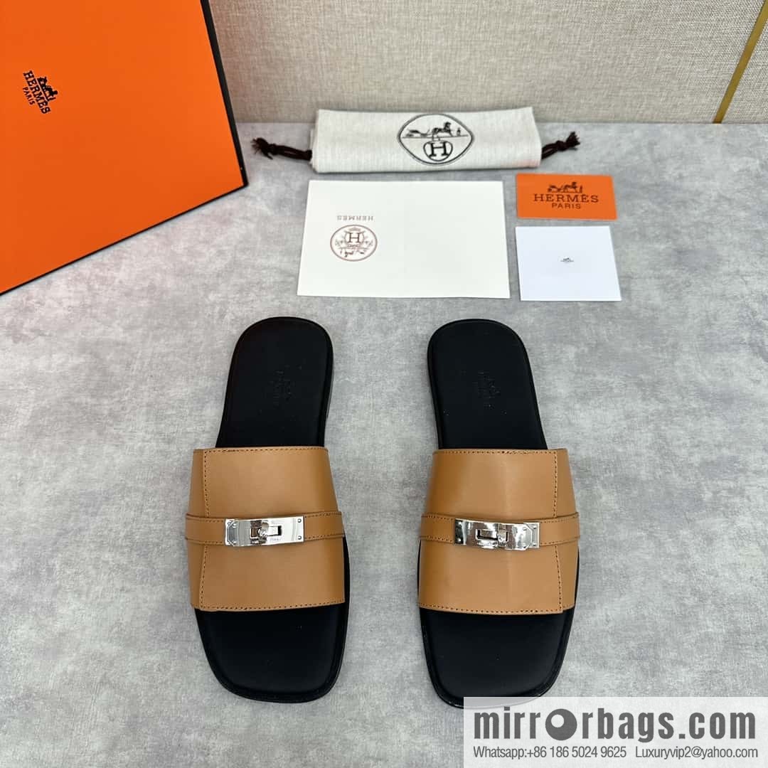 H new slippers Hermès * Herma-Shi, the latest Giulia men's sandals