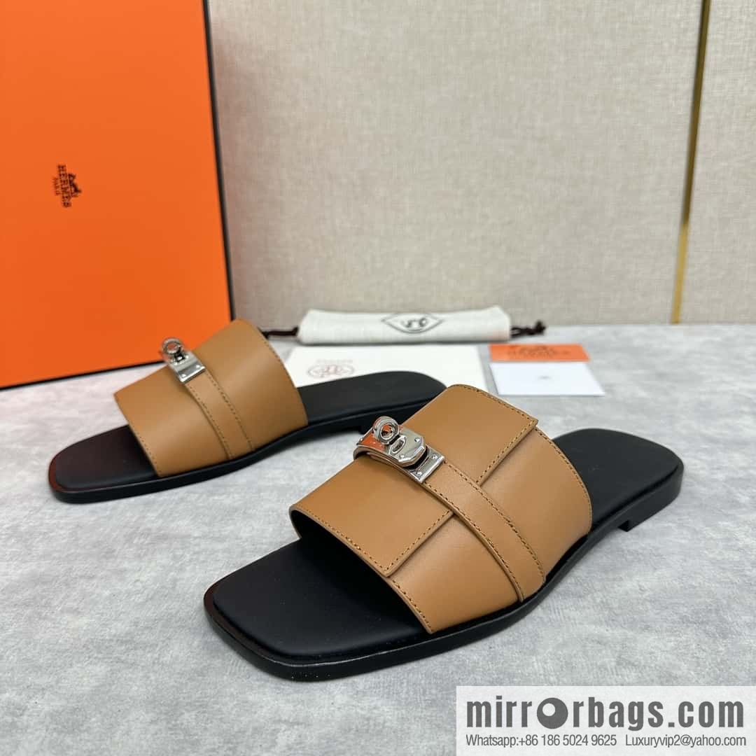 H new slippers Hermès * Herma-Shi, the latest Giulia men's sandals
