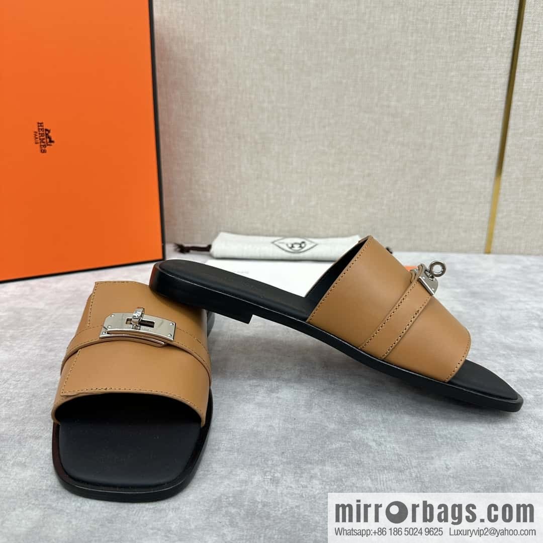H new slippers Hermès * Herma-Shi, the latest Giulia men's sandals