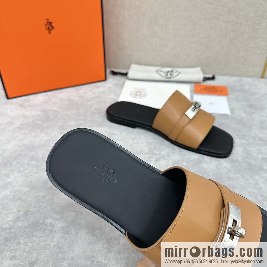 H new slippers Hermès * Herma-Shi, the latest Giulia men's sandals