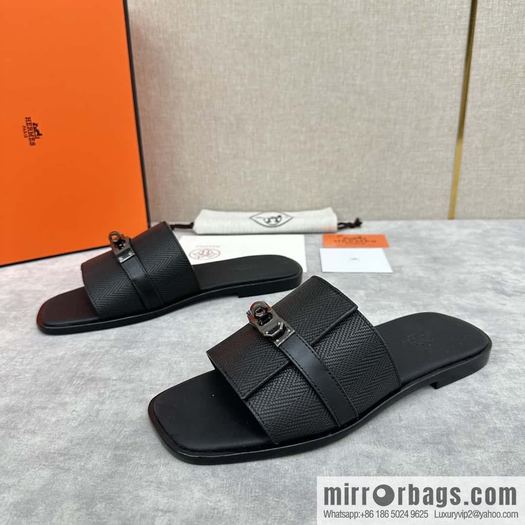 H new slippers Hermès * Herma-Shi, the latest Giulia men's sandals