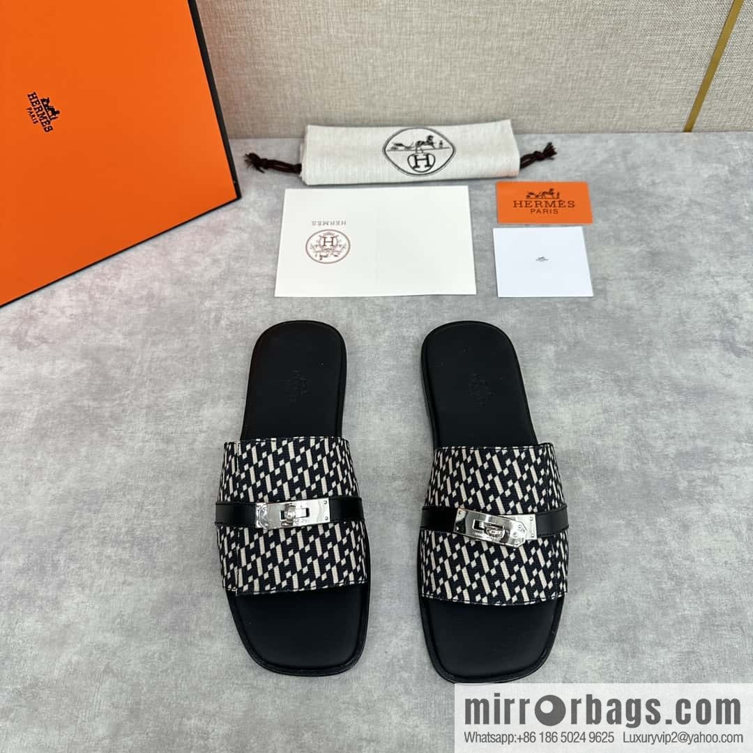 H new slippers Hermès * Herma-Shi, the latest Giulia men's sandals
