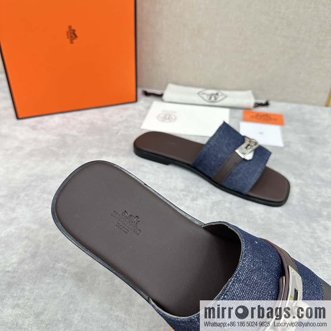 H new slippers Hermès * Herma-Shi, the latest Giulia men's sandals
