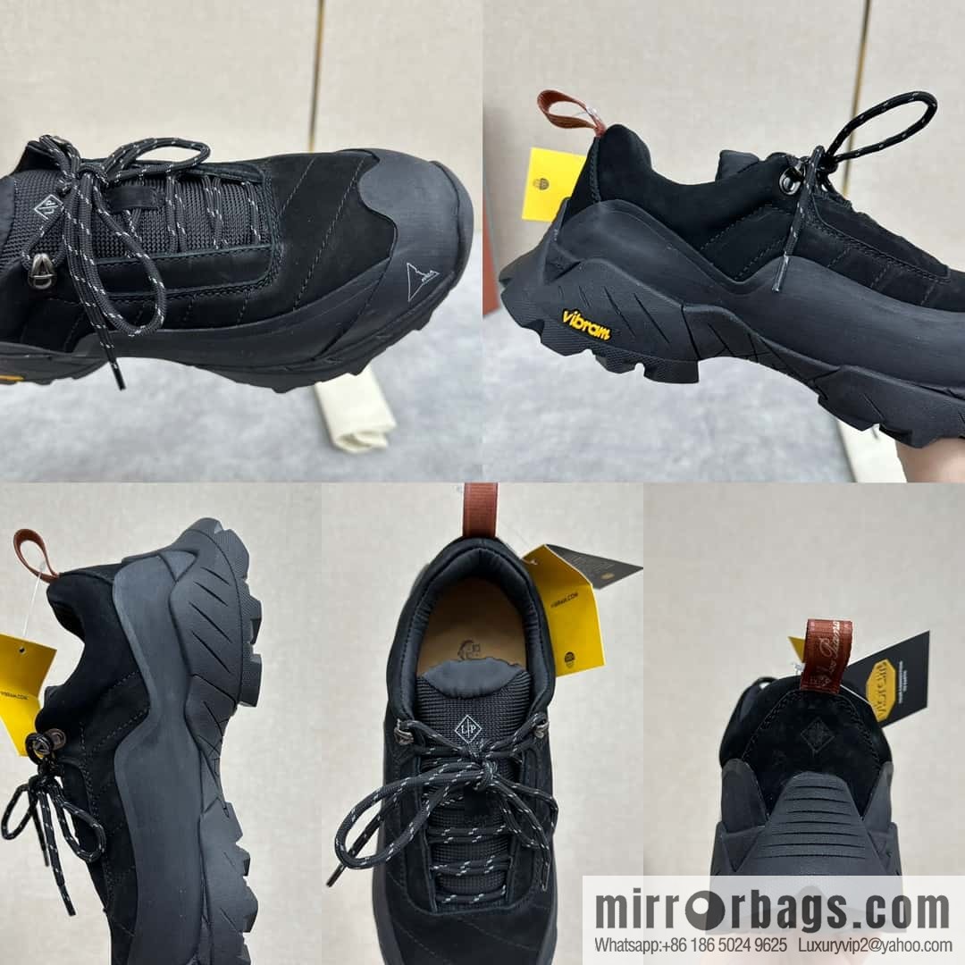 ππLP Replica Luxury Handbag New Products Loro Pian Katharina Calfskin Suede, Sneakers, Hiking Shoes