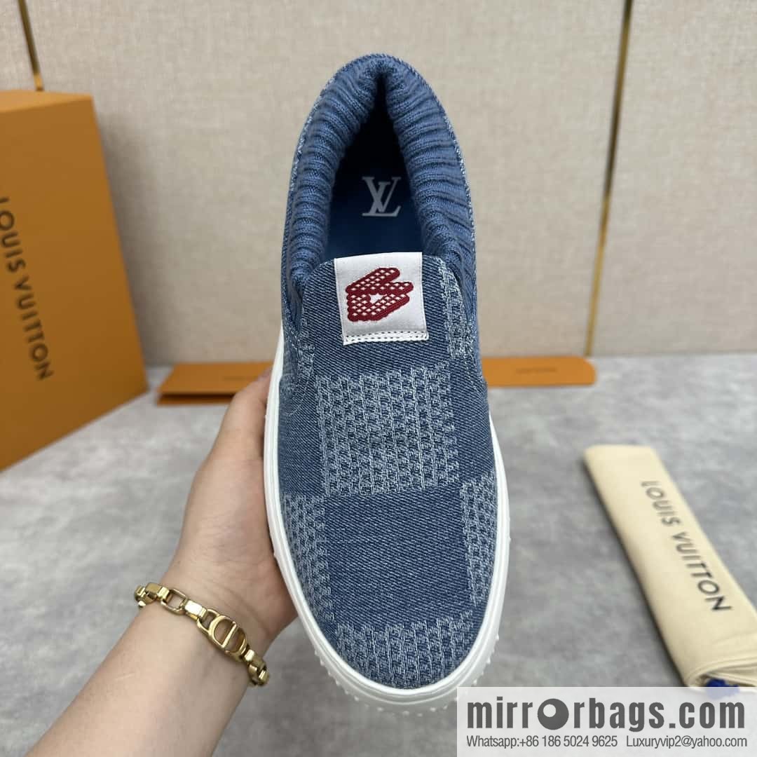 💋💍 L Replica Luxury Handbag New Louis Vuitto * L * V SPACE LANDER Loafers