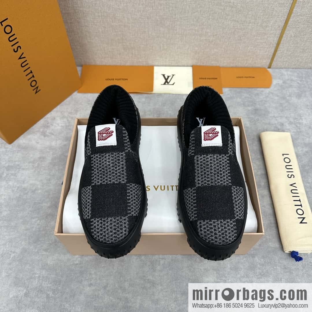 💋💍 L Replica Luxury Handbag New Louis Vuitto * L * V SPACE LANDER Loafers