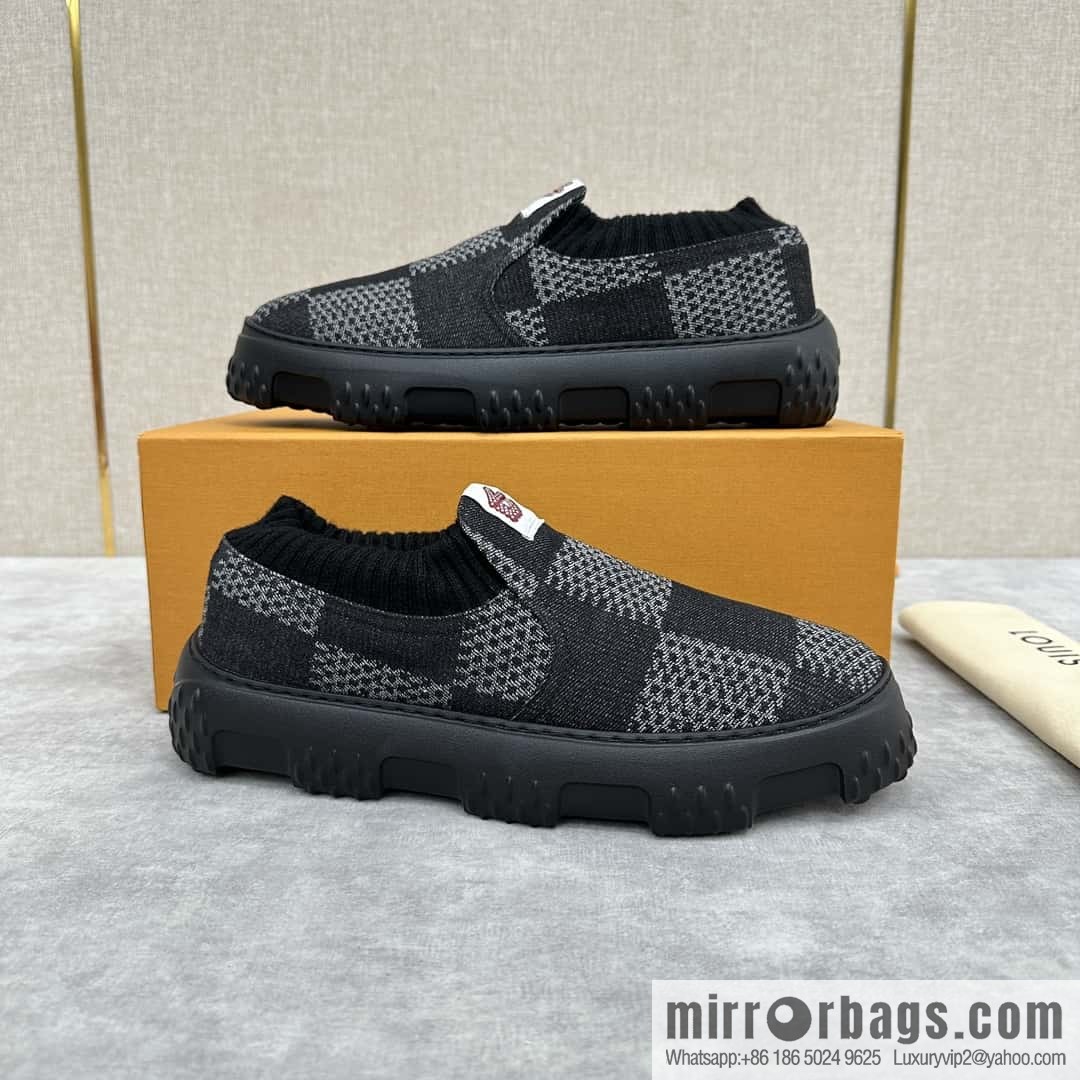 💋💍 L Replica Luxury Handbag New Louis Vuitto * L * V SPACE LANDER Loafers