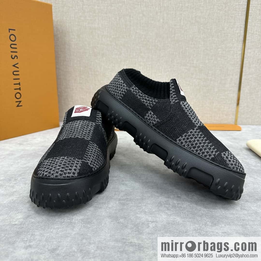 💋💍 L Replica Luxury Handbag New Louis Vuitto * L * V SPACE LANDER Loafers