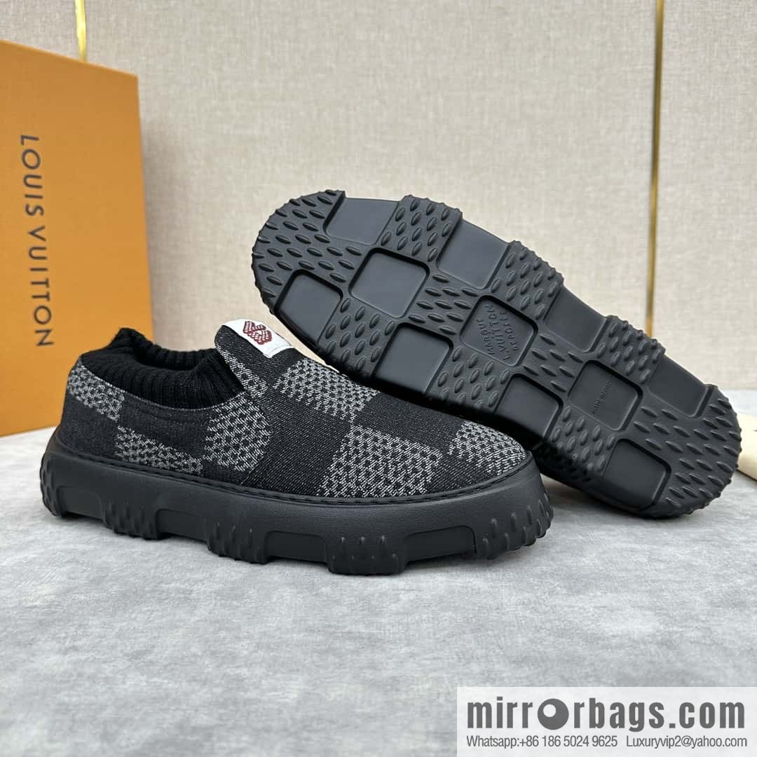 💋💍 L Replica Luxury Handbag New Louis Vuitto * L * V SPACE LANDER Loafers