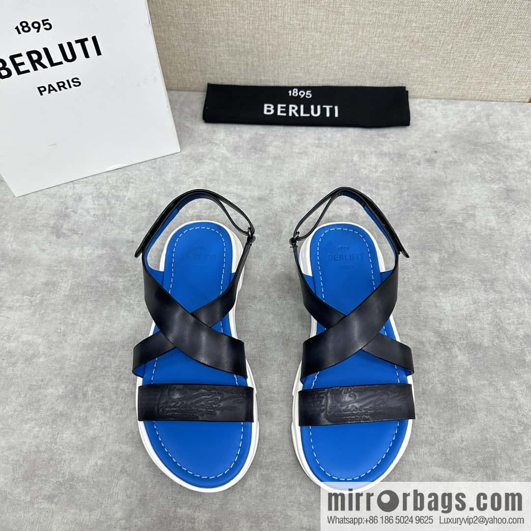 Berlut Bruti 2024 summer sandals new collection, inspiration new season, new Shadow leather sandals