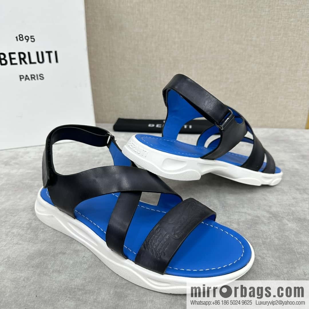 Berlut Bruti 2024 summer sandals new collection, inspiration new season, new Shadow leather sandals