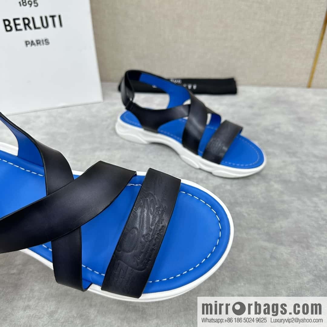 Berlut Bruti 2024 summer sandals new collection, inspiration new season, new Shadow leather sandals