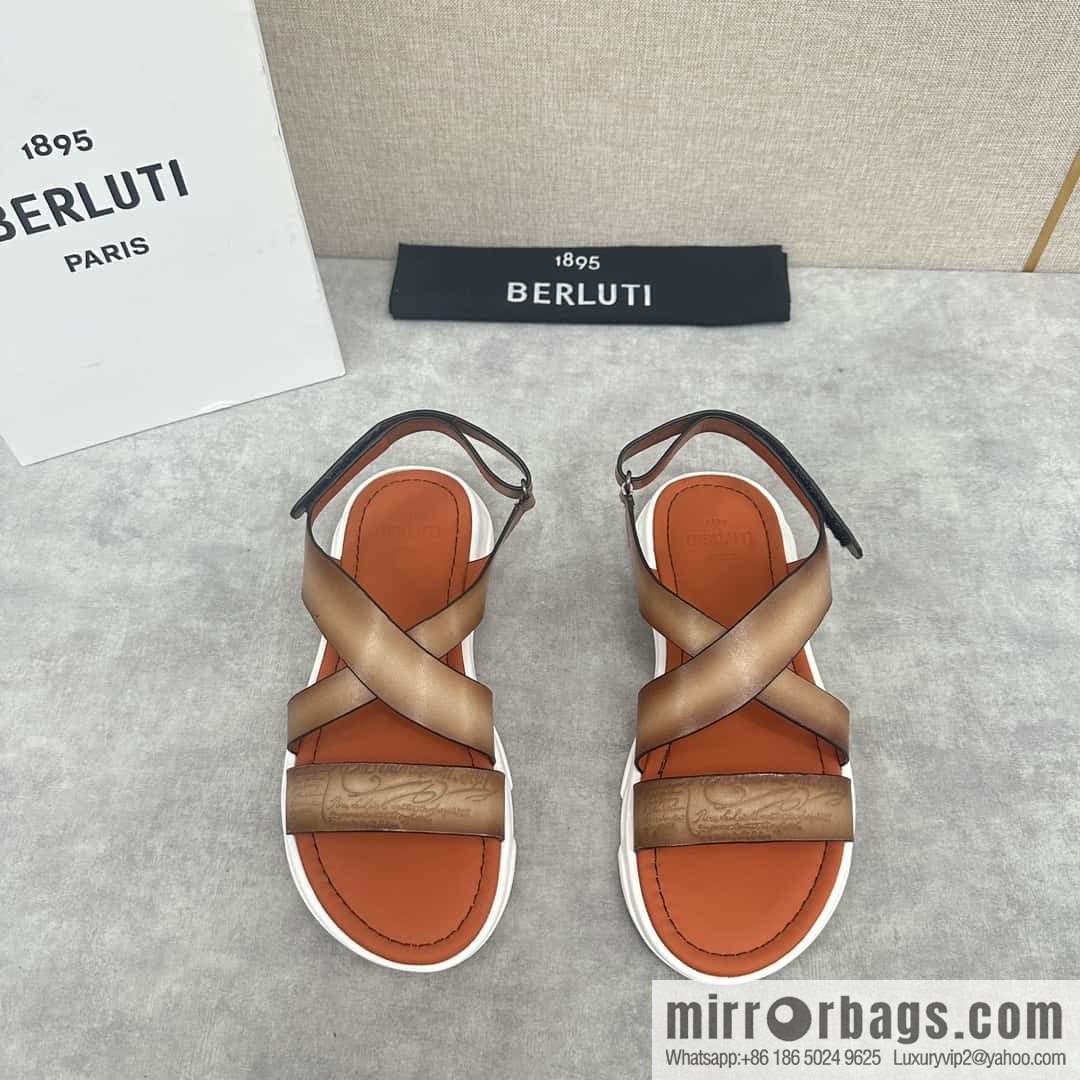 Berlut Bruti 2024 summer sandals new collection, inspiration new season, new Shadow leather sandals