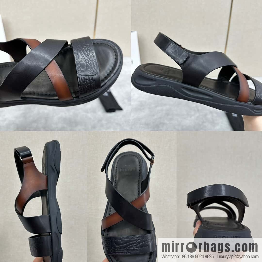 Berlut Bruti 2024 summer sandals new collection, inspiration new season, new Shadow leather sandals