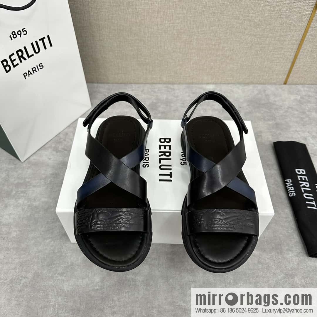 Berlut Bruti 2024 summer sandals new collection, inspiration new season, new Shadow leather sandals