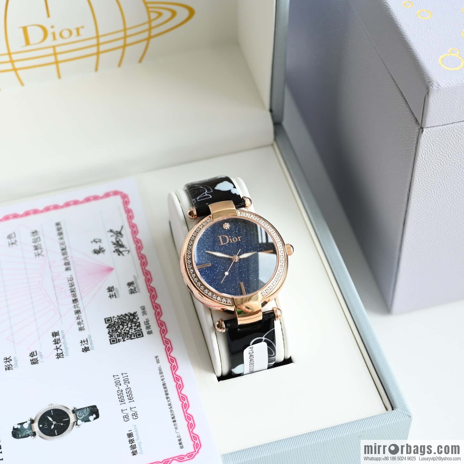 Dior Dior Paris Star Swiss π¨π imported movement series limited edition tide play watch