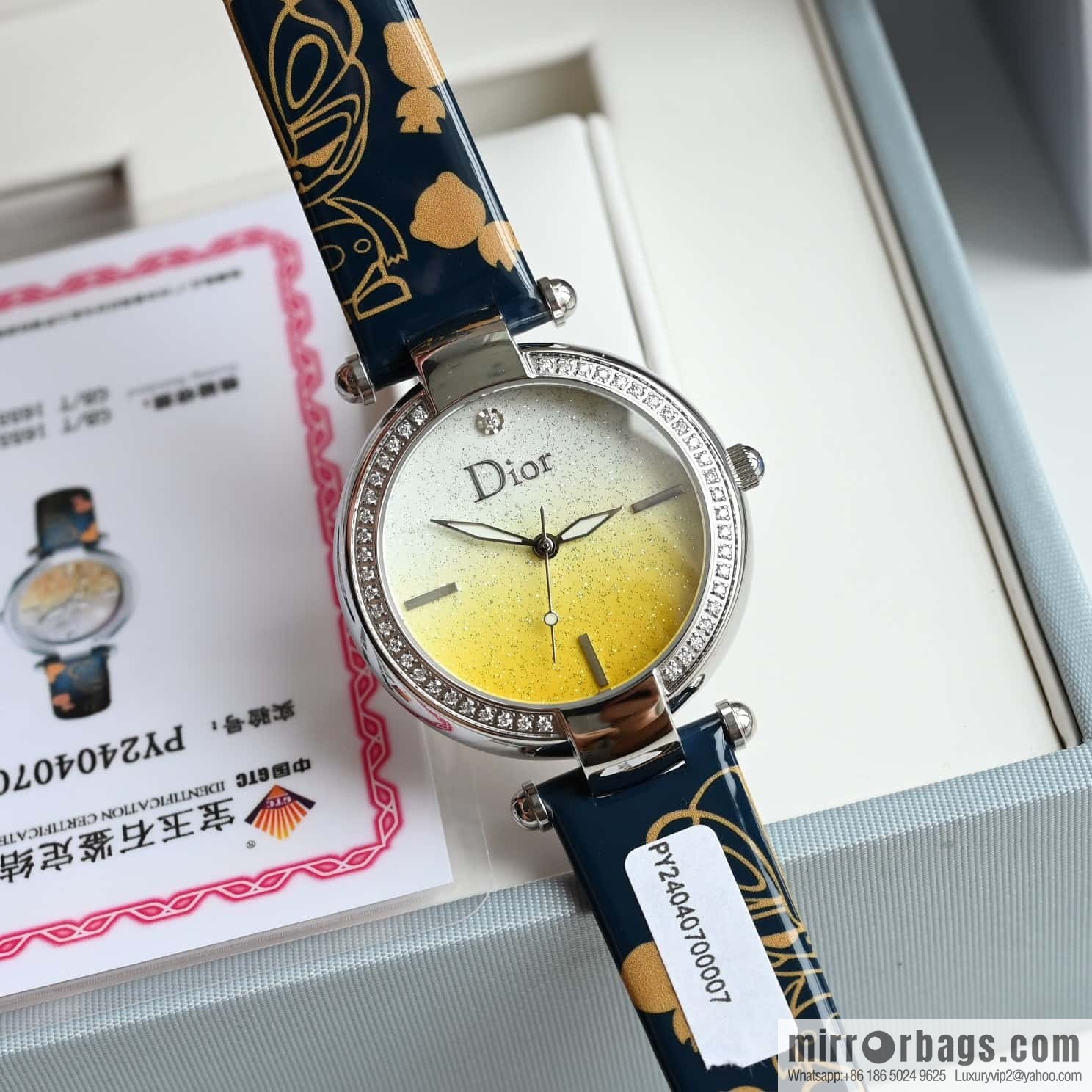 Dior Dior Paris Star Swiss π¨π imported movement series limited edition tide play watch