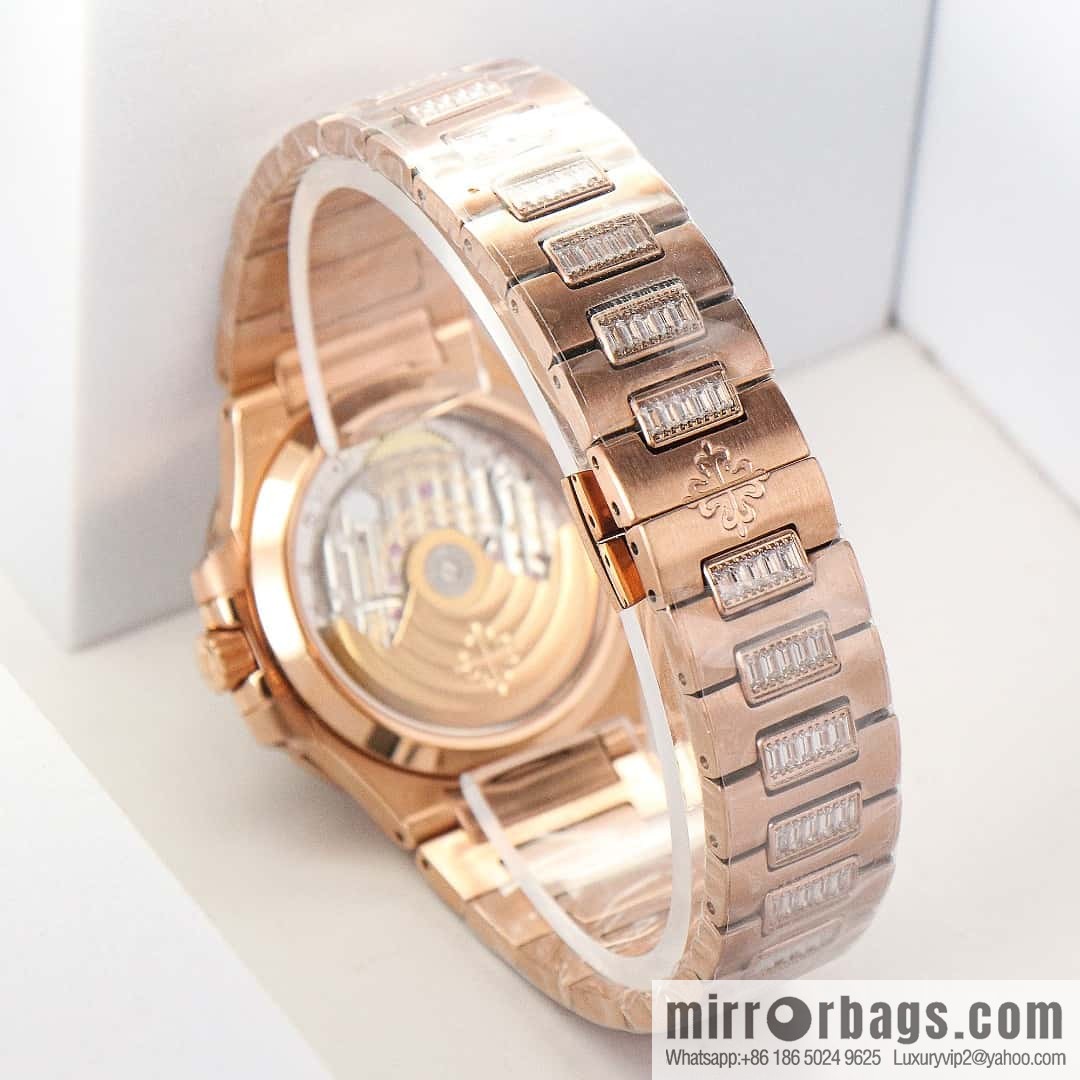 The new model has arrived, Patek Philippe 7014 Ladies Nautilus Platinum T Square Brick Limited Edition Winding Mechanical Movement Watch