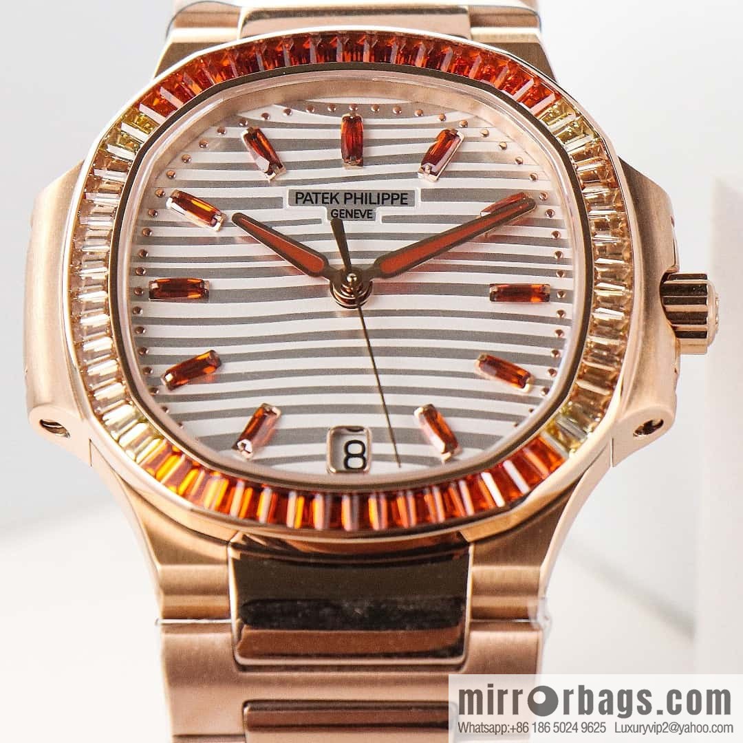 GR Patek Philippe Nautilus Women's 324SC Self-winding Mechanical Movement Watch