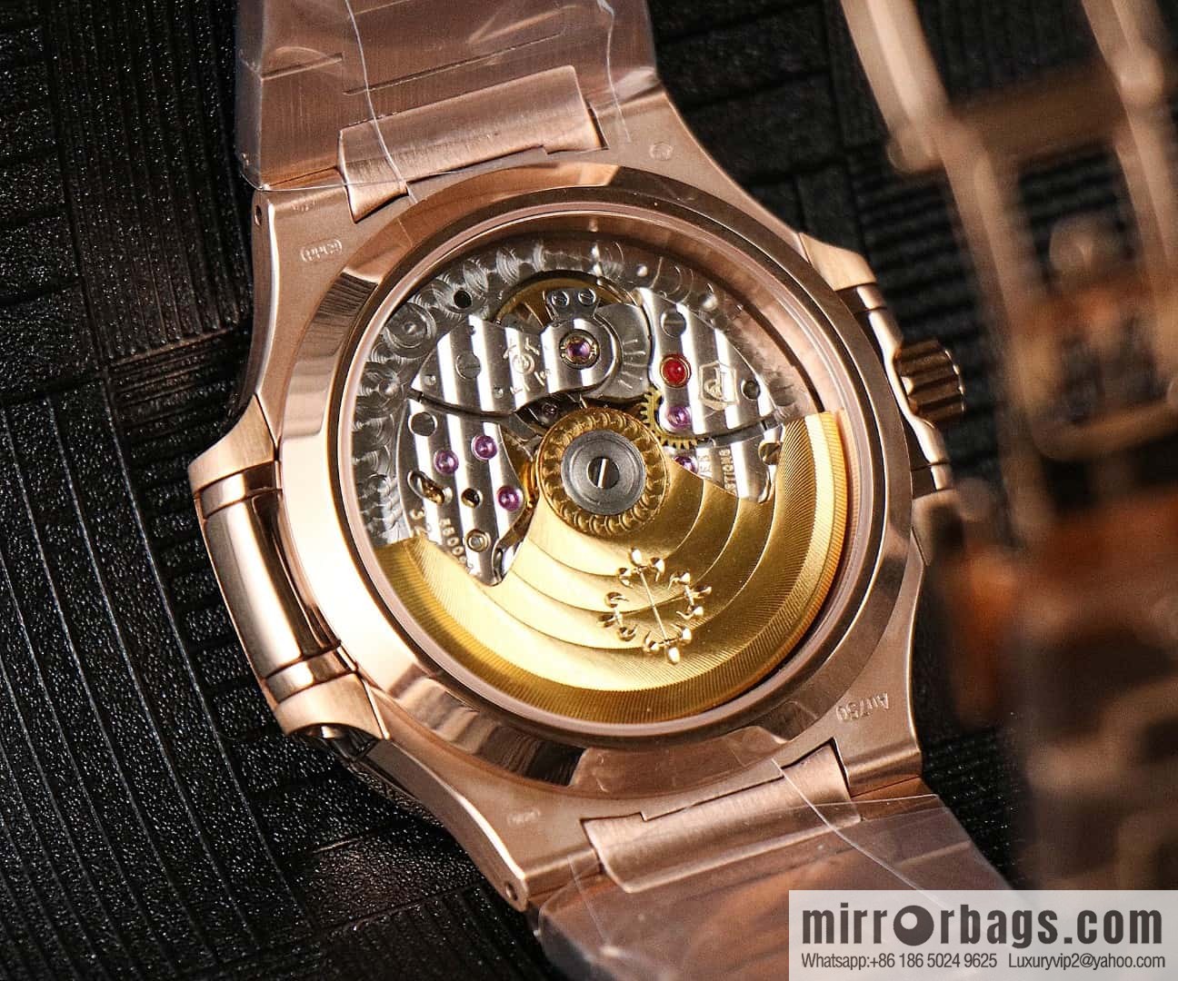 GR Patek Philippe Nautilus Women's 324SC Self-winding Mechanical Movement Watch