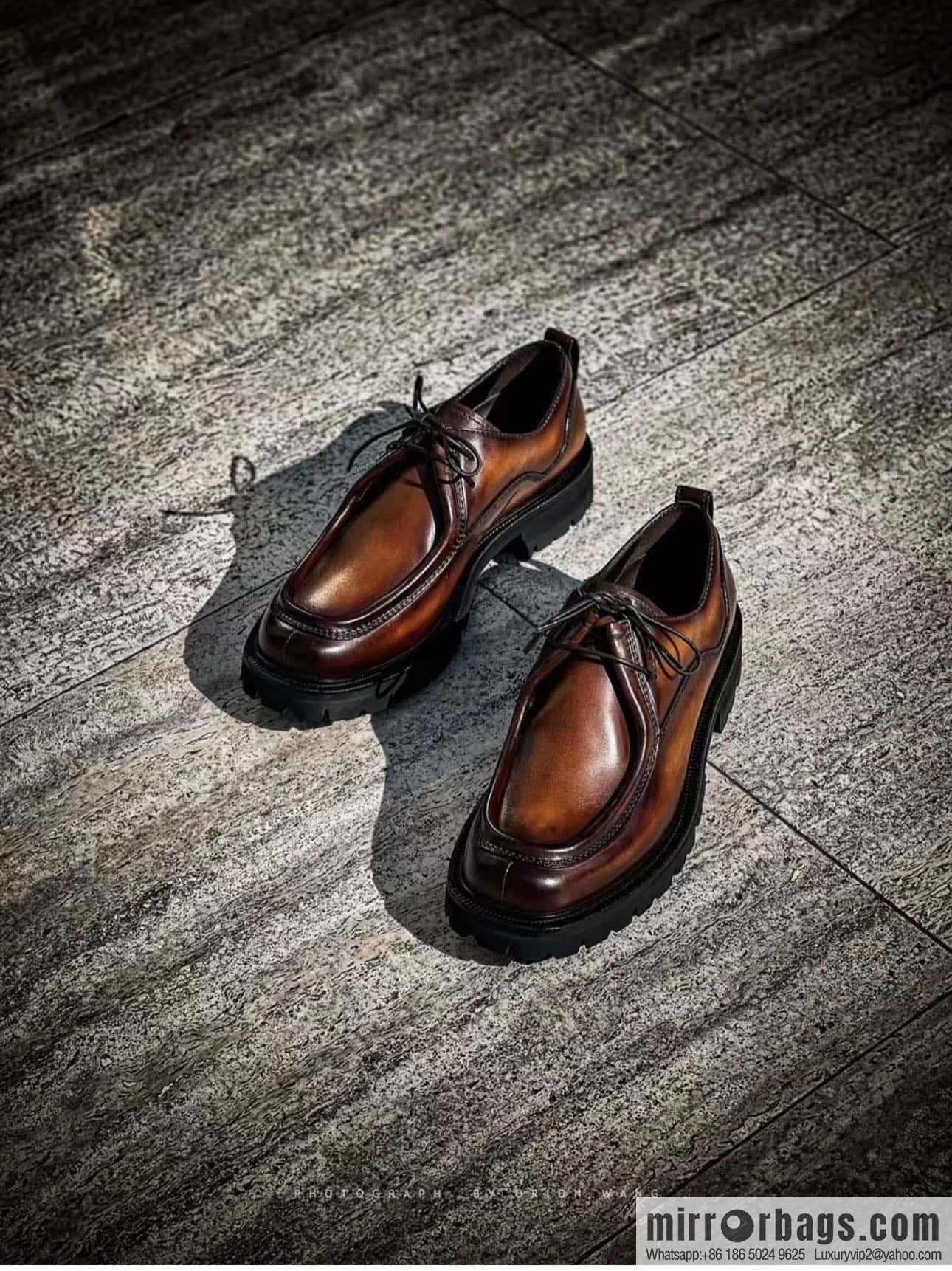 Berlut Bruti, New Oxford Shoes Men's Leather Shoes