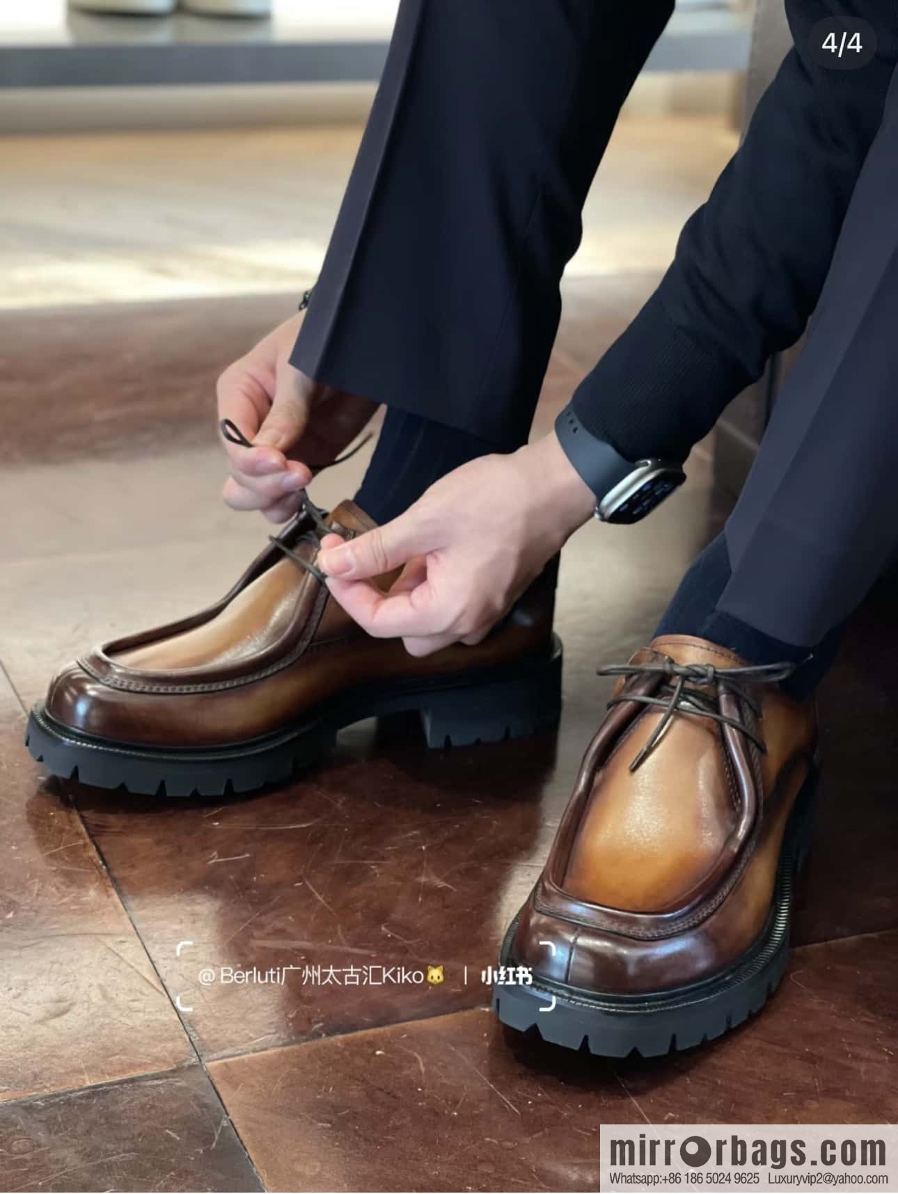 Berlut Bruti, New Oxford Shoes Men's Leather Shoes